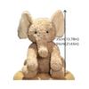 Soft Elephant Plush Toy Cute Stuffed Elephant Companion Doll Elephant Plushy  Bedside Ornament