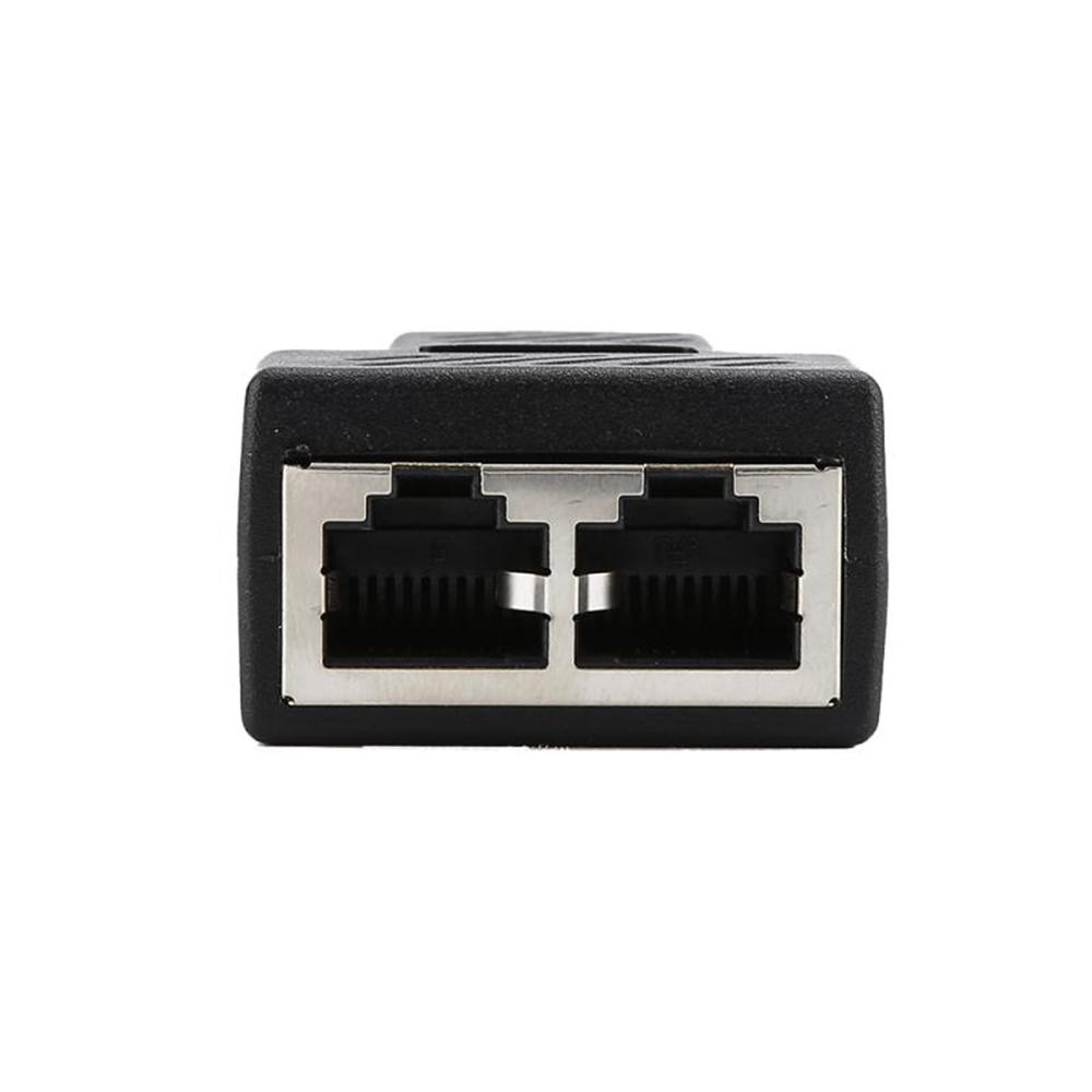 Network Cable Docking Plug Extender Female Coupler RJ45 Splitter Adapters Network Connector