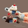 Cute Cartoon Puppy Hair Clip for Women - Large Duckbill Claw Clip Hairpin for Updos
