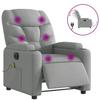 VidaXL Electric Reclining Massage Armchair, Relaxation Chair with Adjustable Backrest and Footrest, Seat of 3204584