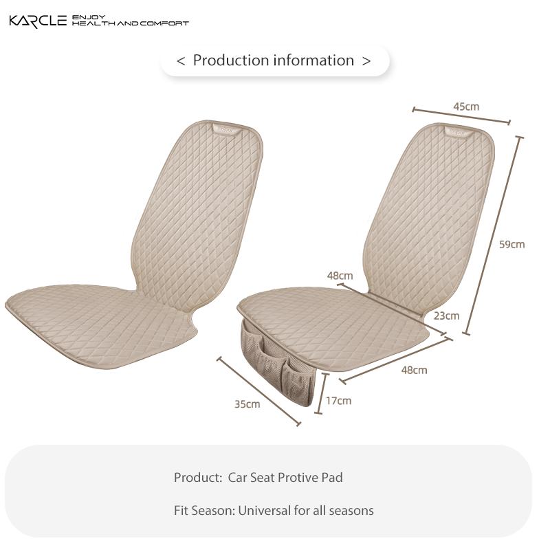 Car Child Safety Seat Cushion Seat Protector for Child Kids Children Universal Rear Seat Cover Pad Anti-Slip Anti-Scratch Mat