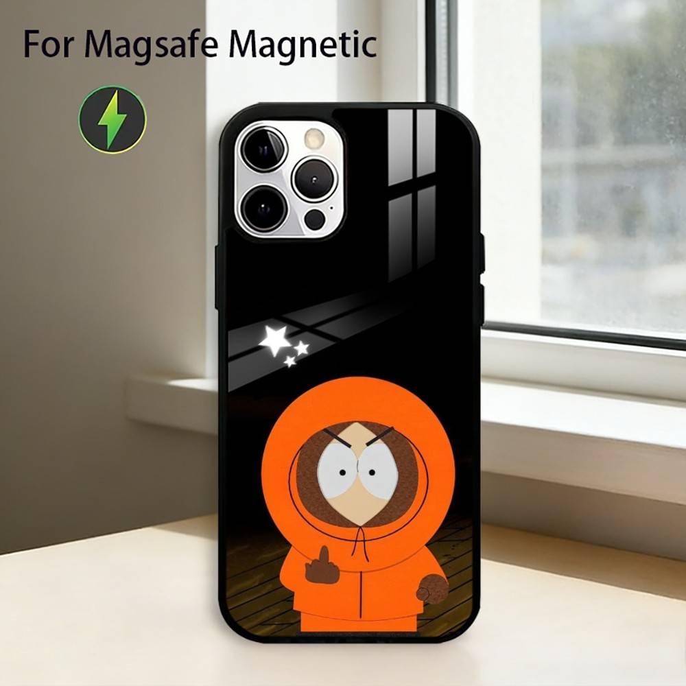 

S-south P-park K-kenny Phone Case For iPhone17,16,15,14,13,12,11 Plus,Pro Magnetic For Magsafe Wireless Charging iPhone11PROMAX