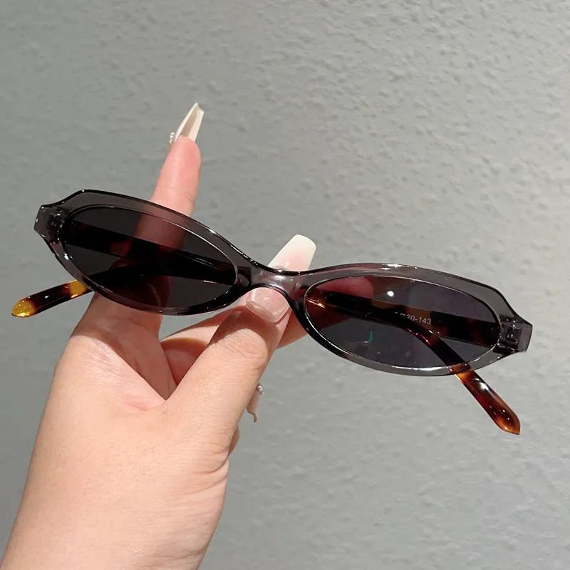 Classic Small Frame Hip Hop y2k Oval Sunglasses Women For Men Vintage Sun Glasses Punk Luxury Brand Designer Eye Glasses UV400