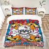 3pcs Blink-182 Bedding Set: Perfect for Bedroom or Guest Room. Soft and Comfortable with No Core Included yy251009169