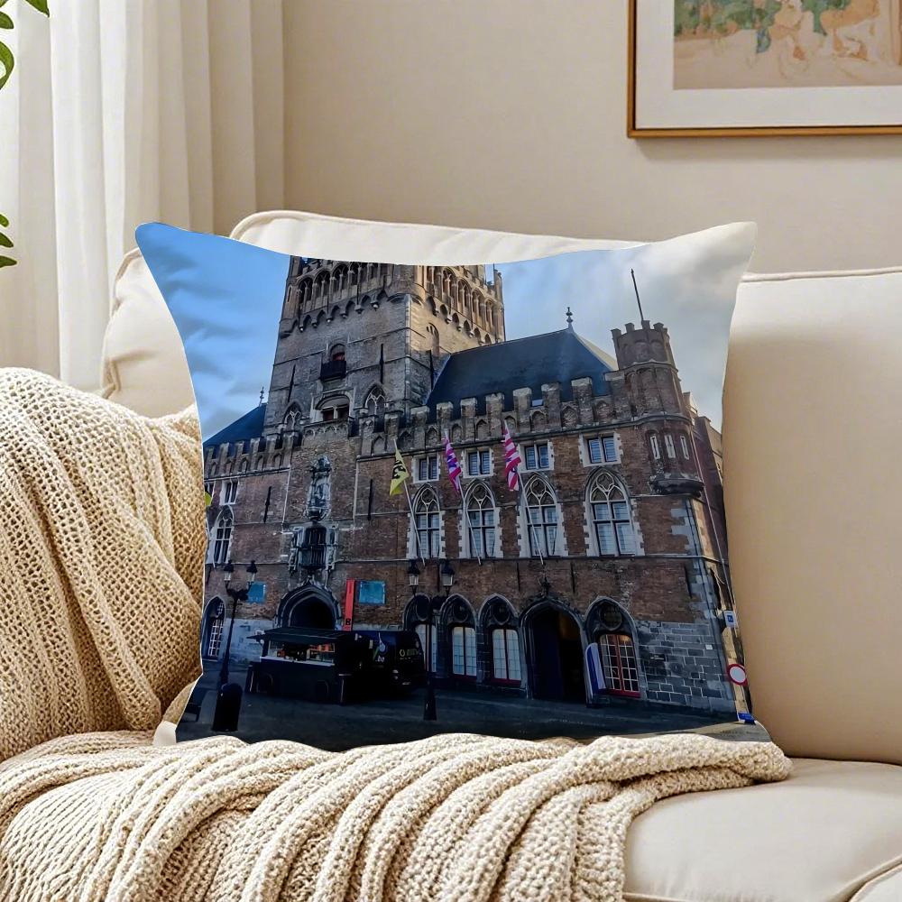 Fashion Wandering Manchester City Cushion Cover Pillowcase Antidustmite living Room Sofa Decor Cushion Room