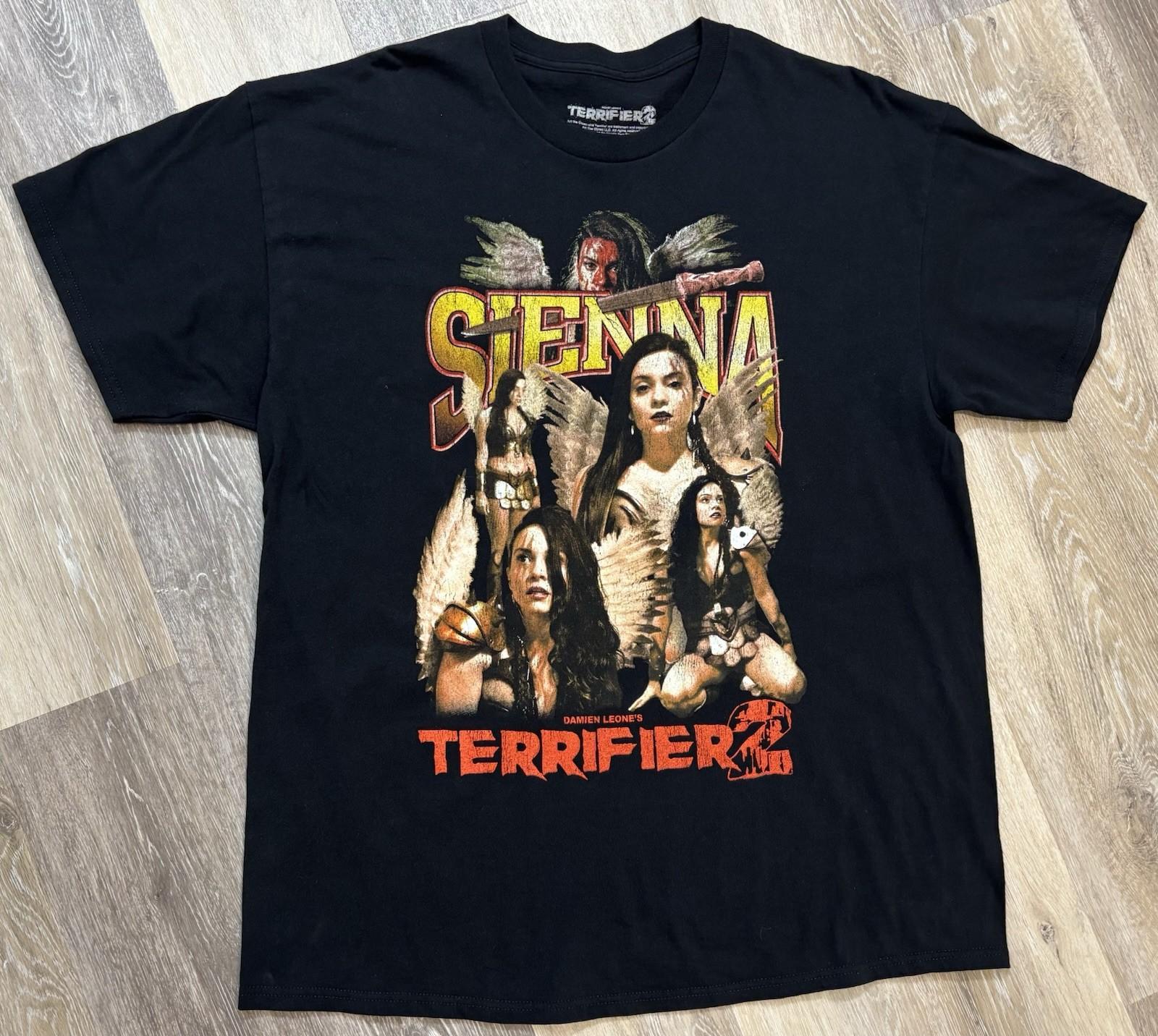 Terrifier 2 Sienna T-Shirt Size XL Official Damien Leone TERRIFIER Horror Gore Unisex T-Shirt M