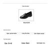 Women's 2025 British Style Black Leather Loafers: Autumn Flat-Toe Work Shoes