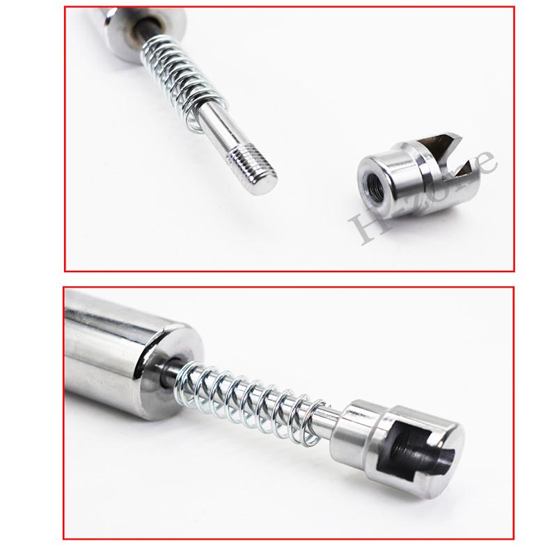 Car Puller T Dent Repair Tool Car Repair Sheet Metal Kit Slide Hammer Counter Hammer Glue + 10 Pcs Glue Puller Adjustable Length
