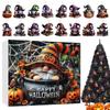 Halloween Countdown Advent 2D Acrylic Countdown Calendar Toy Figures Holiday Planner Decor 24 Days For Girl Boy Toddler Kids