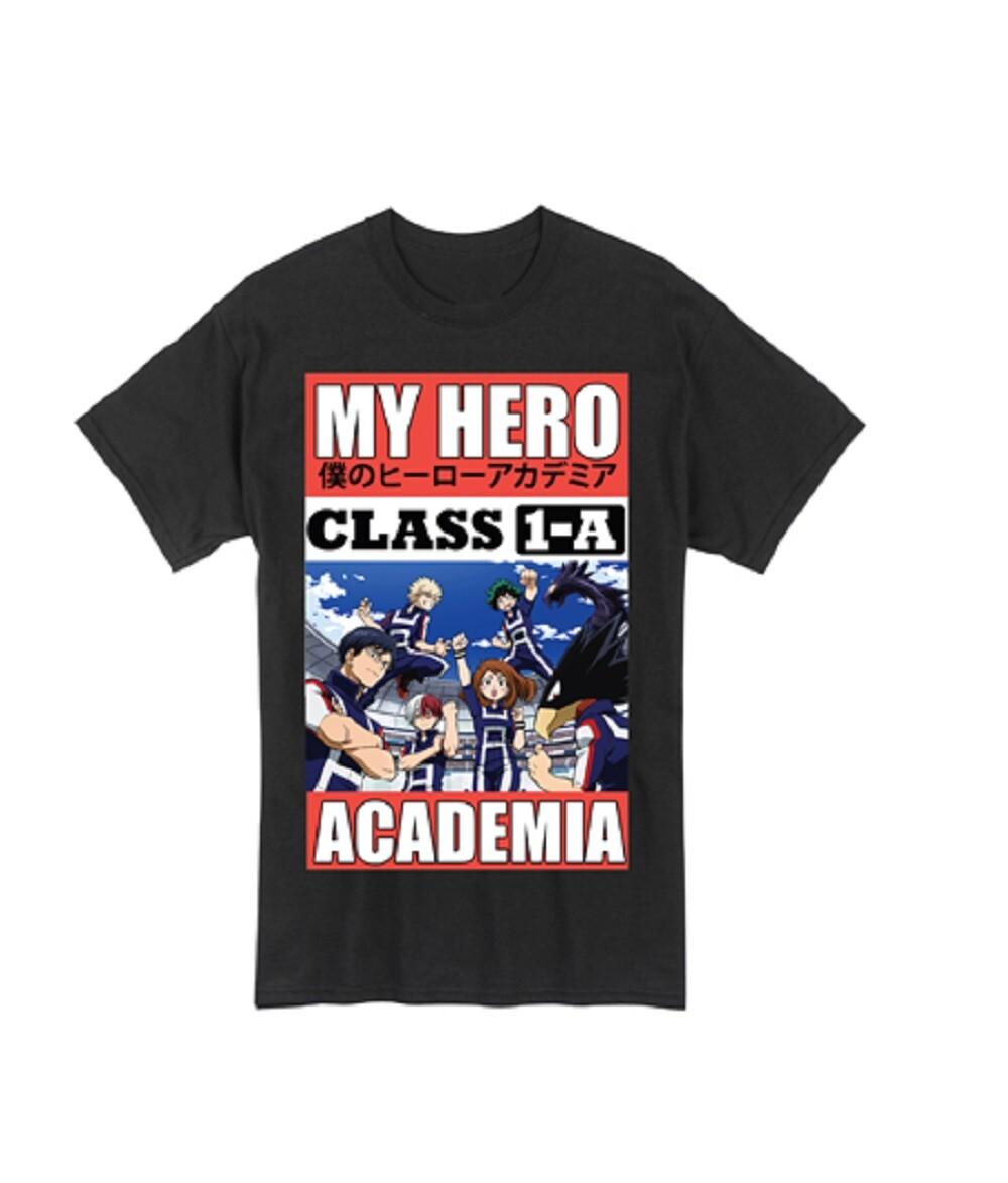 My Hero Academia Class 1A Vintage Anime Adult T-shirt S