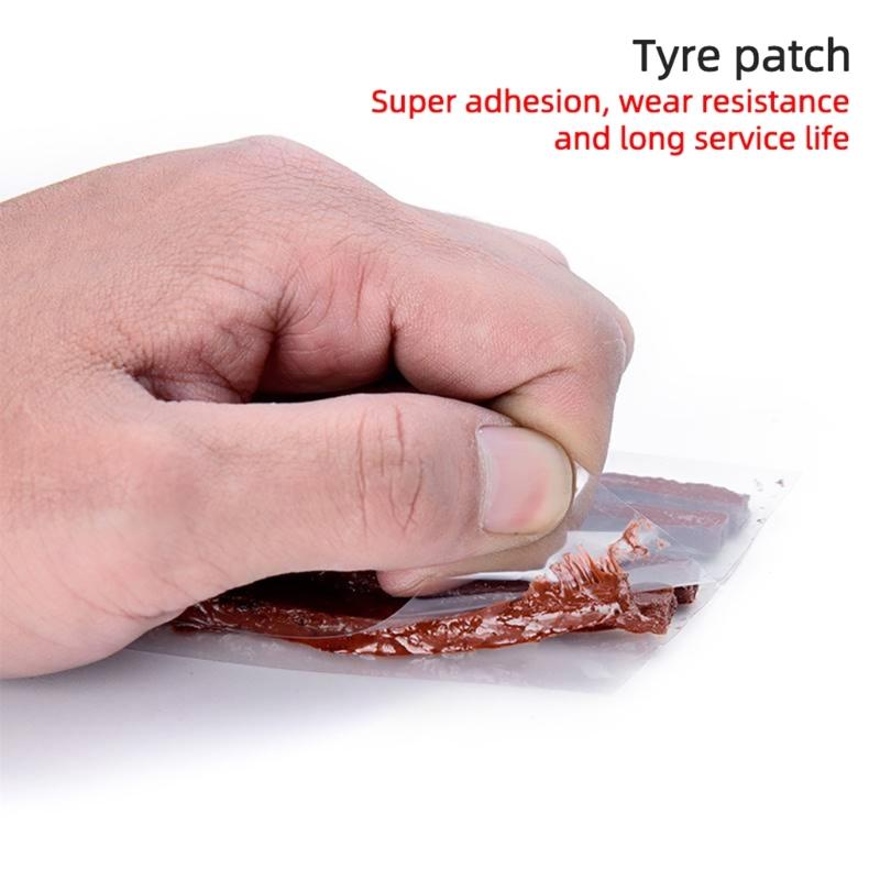 Verbessertes Reifenreparaturset für Auto 17-teiliges Reifenpannenreparaturset Notfall-Schlauchlos-Reifenreparaturset für Auto Motorräder