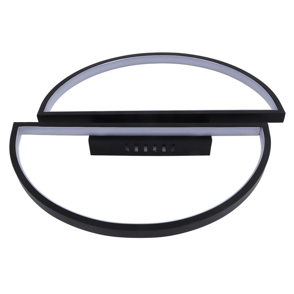 Semicircle Ceiling Light Semicircle Design Simple Style Warm Light Durable Metal LED Ceiling Light