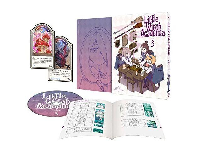 

Little Witch Academia Vol.3, ограниченное издание, Blu-ray+книга+открытка TBR-27088D