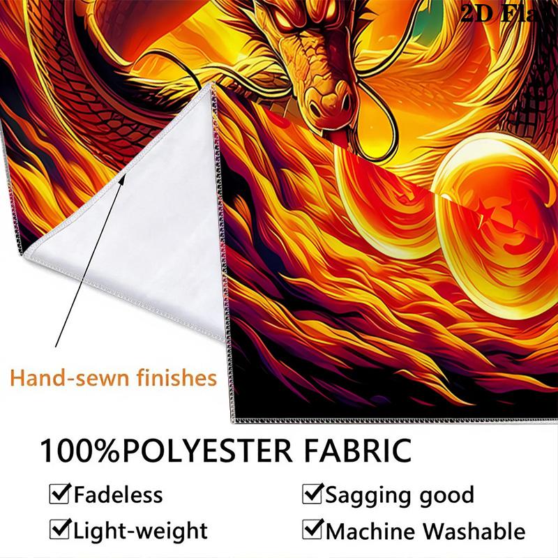 Dragon Ball Super Wall Tapestry Aesthetic Wall Hanging Printed Fabric Blanket Decorative Tapestries For Bedroom Living Room Home Decor