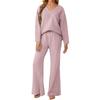 Women's Two-piece Sweater Suit Home Wear Matching Casual Suit Fashion Clothing