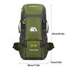 50L Waterproof Hiking Camping Backpack Trekking Bag Rucksack Large Capacity Travel Outdoor Sports Bags Camping Equipment Men