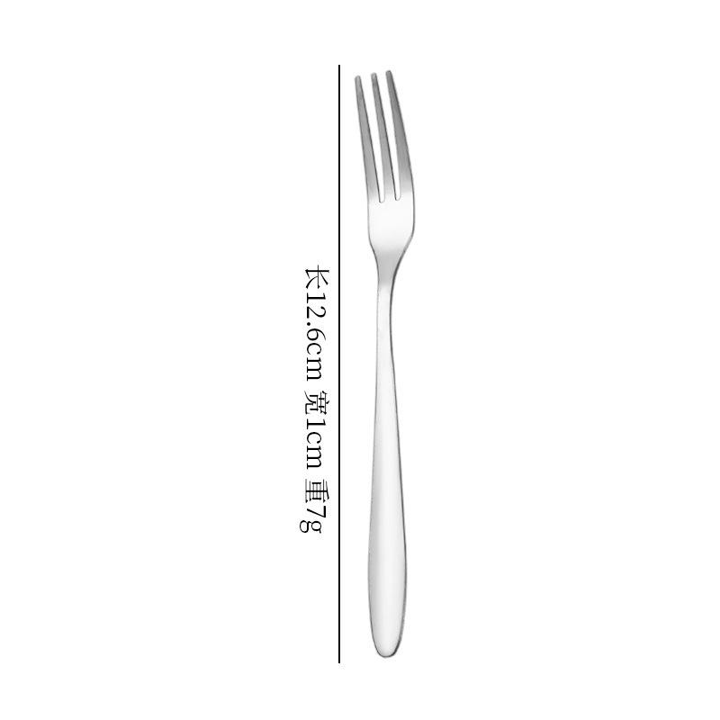 Stainless Steel Dessert Knife, Fork, and Spatula Set for Cakes, Ice Cream, Mooncakes, and Pizza.