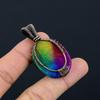 Tree Of Life Rainbow Solar Quartz Jewelry, 999 Copper Wire Wrapped Gemstone Pendant, Handmade Pendant, For Memorial Day
