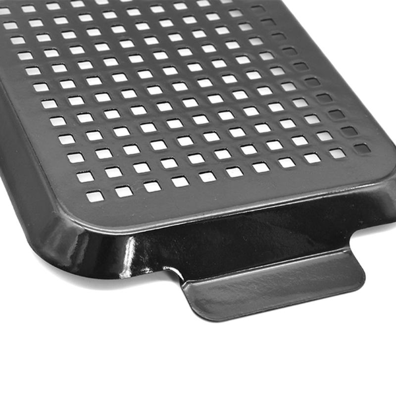 2pc Heat Resistant Grills Pans For Average Cooked Meals During Campings