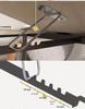 Adjustable Five-Position Bed Table: Portable Laptop Desk for Dorms & Lounging