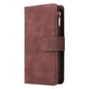 Samsung S25 EDGE Multi-Card Zipper Leather Case with Card Slot for S24FE/Note20