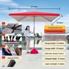 Gureide Outdoor Rectangular Umbrella