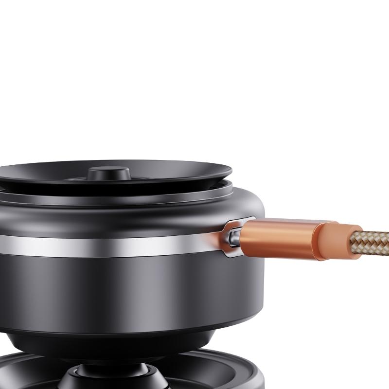 Electric Vacuum Magnetic Suction Phone Bracket with Strong Suction Cup for Navigation Driver Passenger Easy Installation