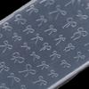 Bowknot Mold 3D Carving Stamping Plates Manicure Art Decorations Diy Design Silicone Nail Art Mold Template For Nail Charms