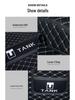 Tank 300 Full Coverage Trunk Mat: Custom Mat for Great Wall Wey Model.