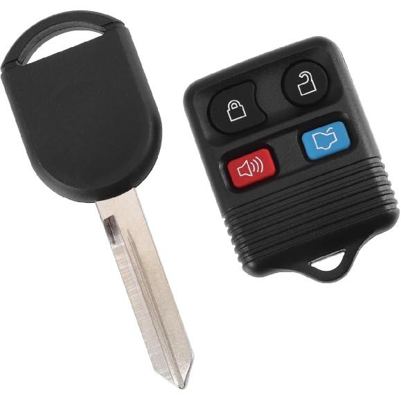 

CWTWB1U345 315MHz Keyless Entry Remote Ignition Transponder Key Fob for Ford Explorer 2002-2010 for Ford Expedition 2003-2011 for Ford Focus