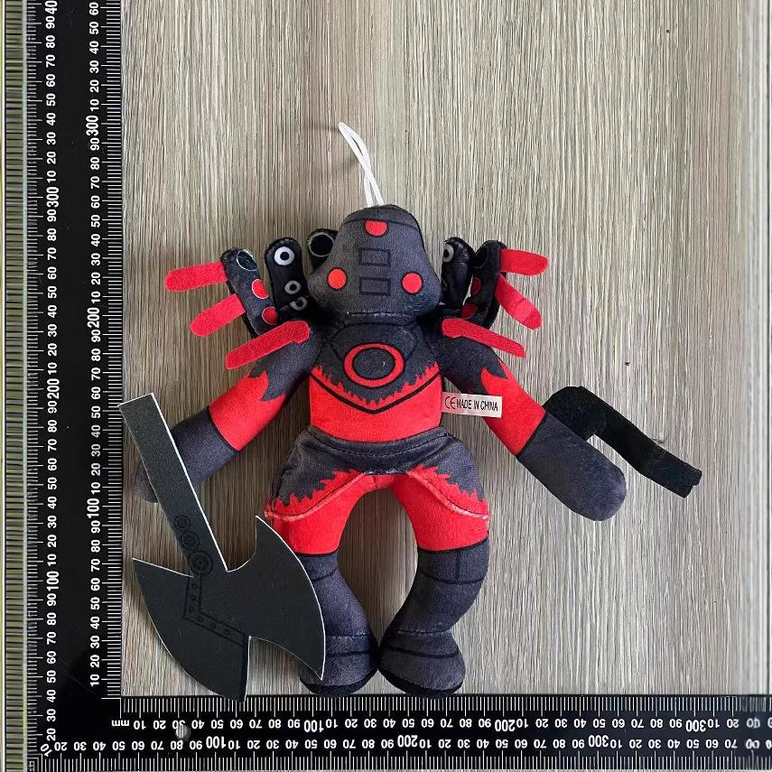 Skibidi Toilet Man Vs. Monitor Man Doll Plush Toy