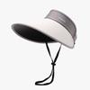 Summer Uv Protection Cap With Wide Brim For Women Outdoor Cycling And Sunshade