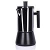 BARISTA Stovetop Espresso Maker, Steel, 6F