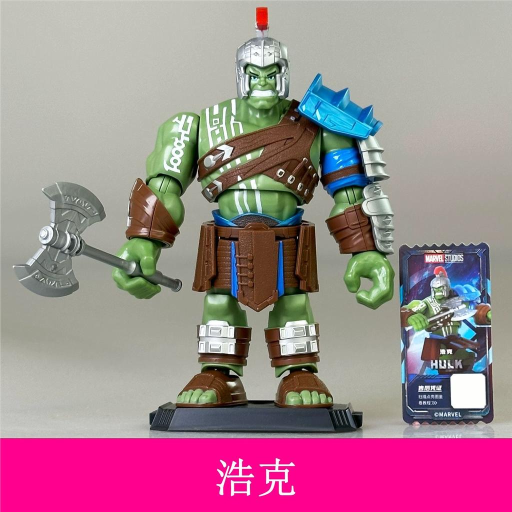 Hot Sale Blokees Marvel Figure Blind Box The Infinity Saga Action Figure Iron Man Toys Mk6 Mk5 Thor Hulk Assembly Model Kit Gift
