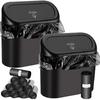 Car Trash Can and Storage Bag, Mini Storage Pouch, Multi-functional Car Seat Back Door with Lid Storage Box
