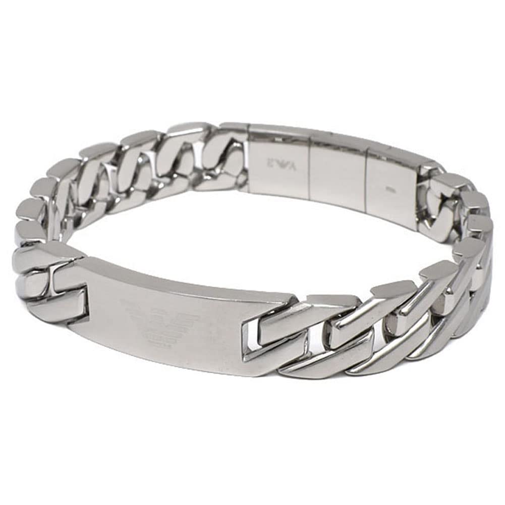 

Emporio Armani EGS2435040 Eagle Logo Chain Bracelet Men s [Item]