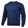 Maglie alla moda da uomo a maniche lunghe a tinta unita girocollo casual pullover con vestibilità ampia