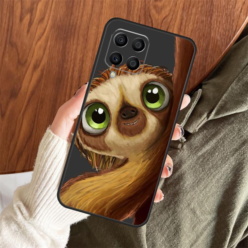 

Funny Sloth Case For Samsung Galaxy M13 M33 M53 M15 M35 M55 M06 M16 M36 M56 M31 M12 M32 M52 M14 M34 M54 Samsung M30s