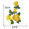 1pcs Embroidered Applique Sewing Flower Fabric Patch DIY Crafts Accessories