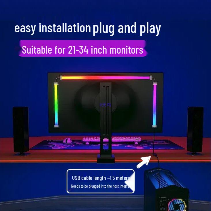 Esports Monitor Backlight Strip for Desktop Atmosphere
