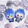 Twisted Wonderland Pendant Idia Shroud Plush Doll 10cm Cartoon Printed Idia Stuffed Plusie Toys Fans Collect XMAS Present Gift