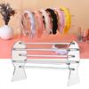 1/2 Layers Acrylic Headband Holder 360 Rotation Necklace Storage Rack  Hair Accessory