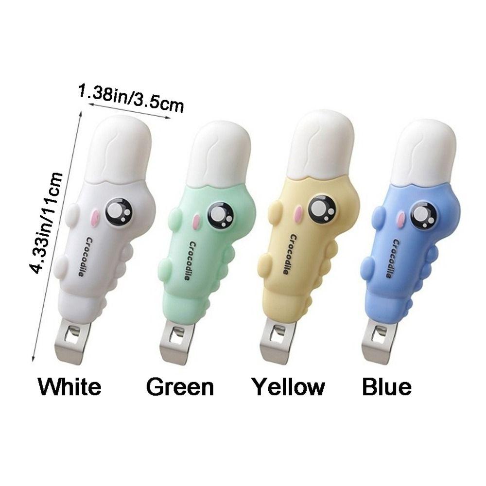 Portable 2 in 1 Bottle Opener Mini Box Opener Little Crocodile Bottle Opener  Can Opening Tool