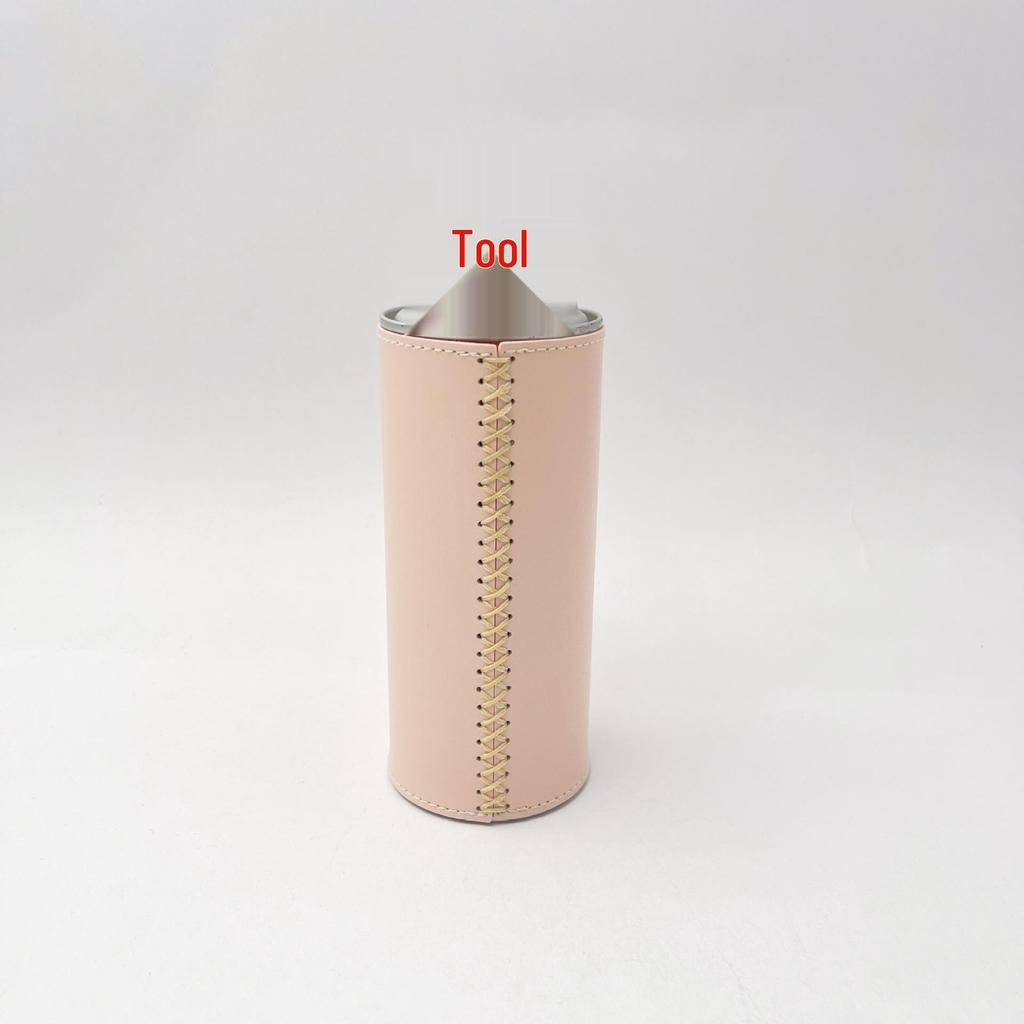 250g Insulated Leather Gas Can Cover for Outdoor Camping and Mountaineering