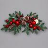 DIY Artificial Christmas Wreath Realistic Pine Cone Window Hanging Decor  Thanksgiving Decor
