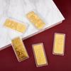 2024 Year Of The Dragon Zodiac Gold Bar Tradiční čínské zlato Ignot Brick Business Collection Dekorace Šperky
