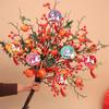 Chinese New Year 2026 Decoraitons  Spring Festival Hanging Ornaments Plant Bonsai Pendants with Tassle Horse Year Party Supplies
