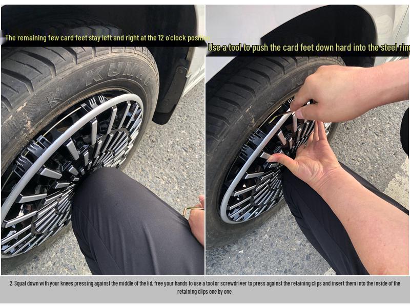 Wuling Hongguang Mini Macaron 12" Poklice: Kryt ocelového kola pro úpravu auta