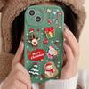 Armas multikas 3D-jõuluvana lumememmepuu jõulupehme telefoniümbris iPhone'ile 16 15 14 13 12 11 Pro Max XR XS Max X Merry Christmas silikoonümbris