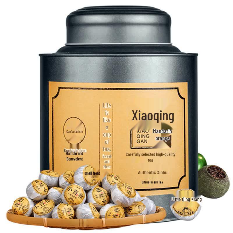 Xiao Qing Gan Pu er Tea